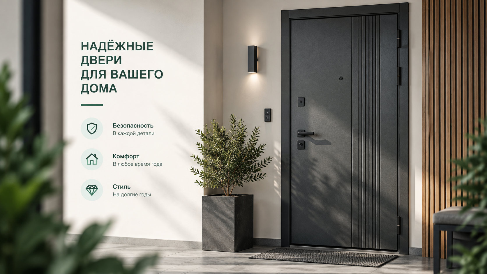 Надёжные входные двери Doors Factory